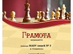 «Межклубный турнир Школьной шахматной лиги СТВ»